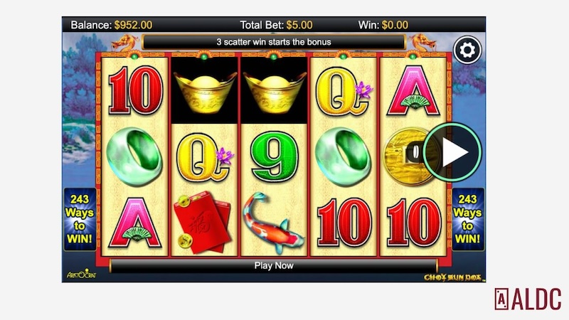 Choy Sun Doa Pokie Playlines