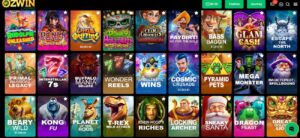 ozwin casino games