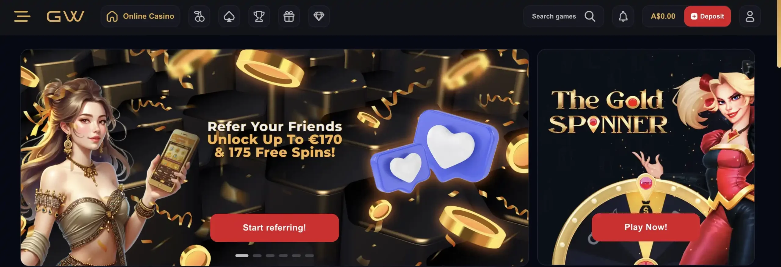 goldwin casino australia