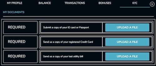 KYC Process at Wolf Winner