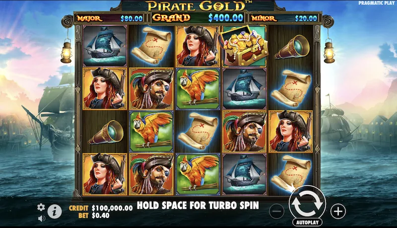pirate gold pokie