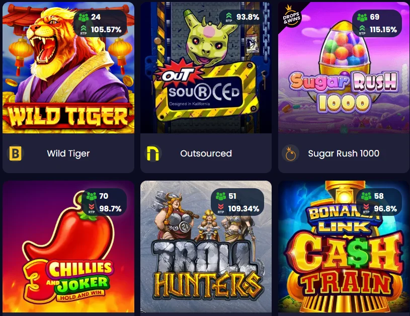 SlotsGem Games