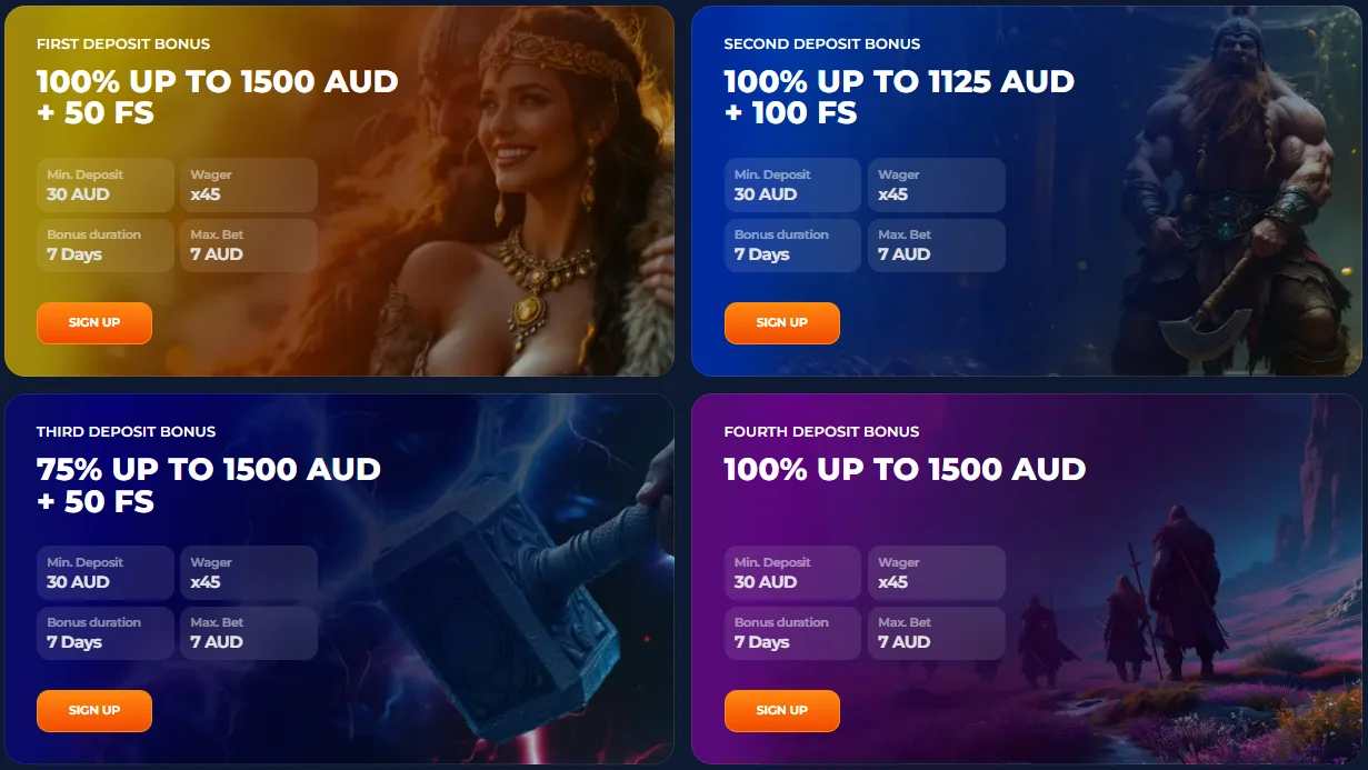 Axe Casino Bonuses