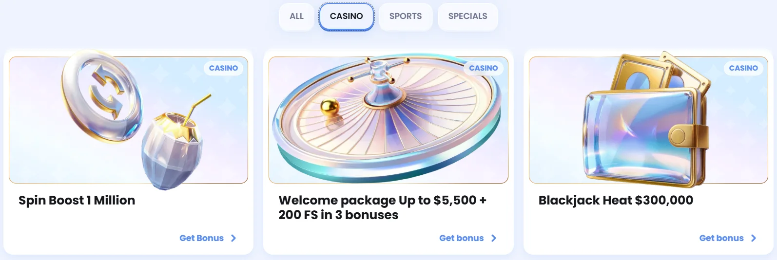 CasinoLab Bonuses 