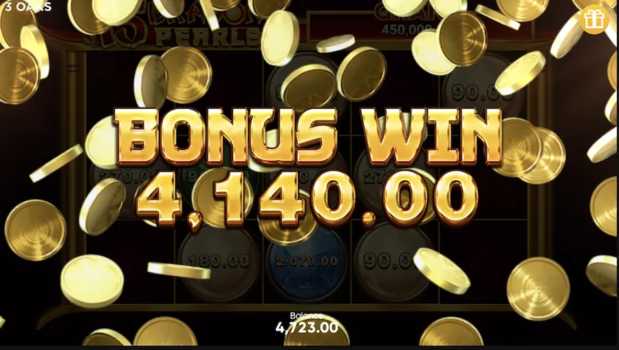 15 dragon pearls win